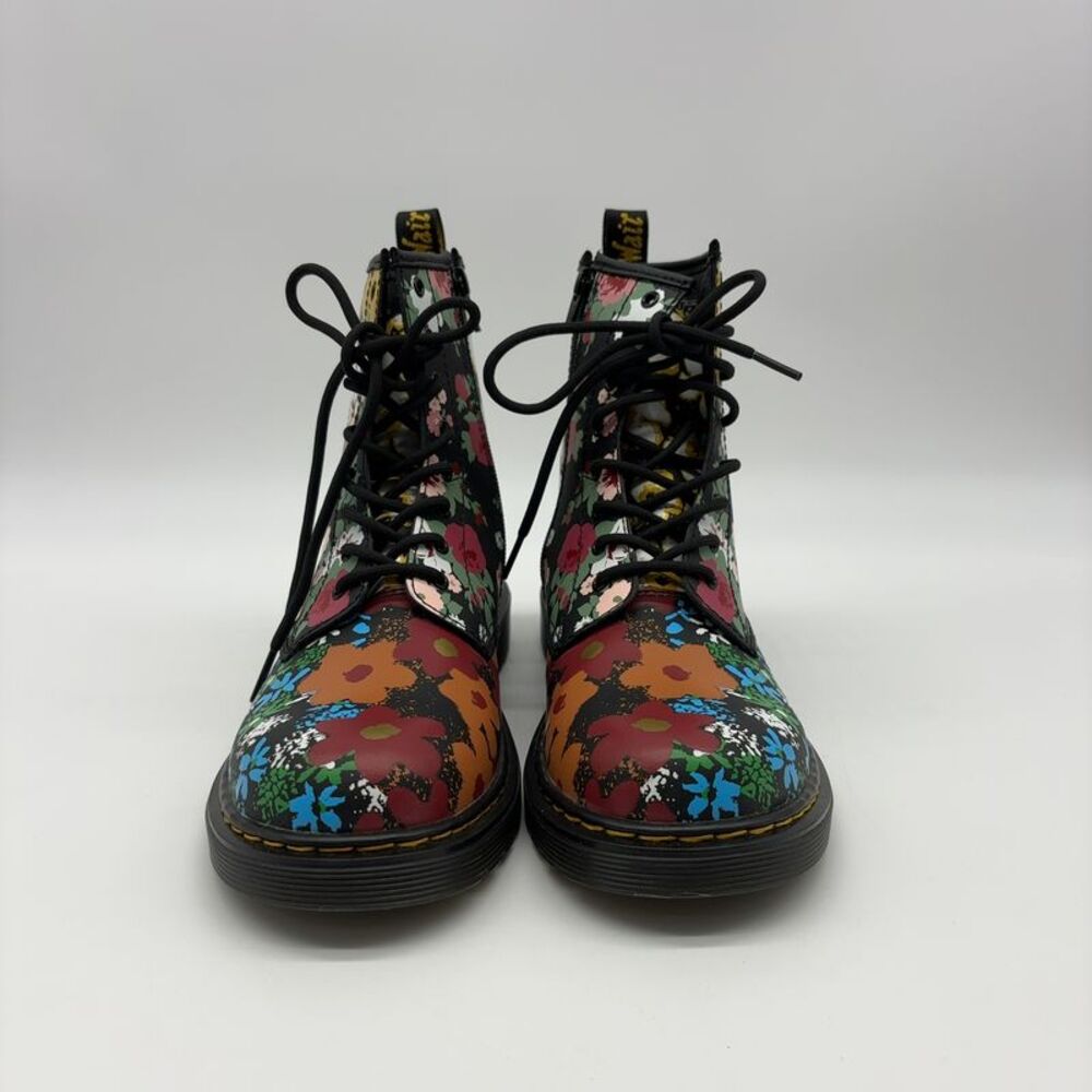 DR MARTENS Boot with Multicolor Flowers